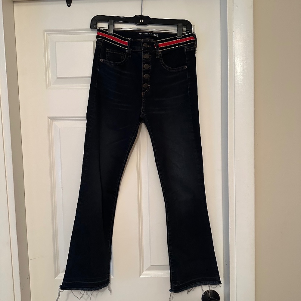 Veronica Beard Carolyn baby boot jean